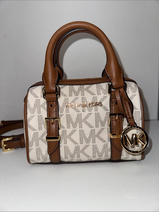 Michael Kors Handbags - Michael Kors Bedford Legacy Extra-Small Logo Duffle Crossbody Bag XS Mini